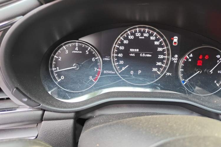 Used Mazda 3 Axela 2022 2.0L Automatic Zhi Rui Edition Odometer Close Up