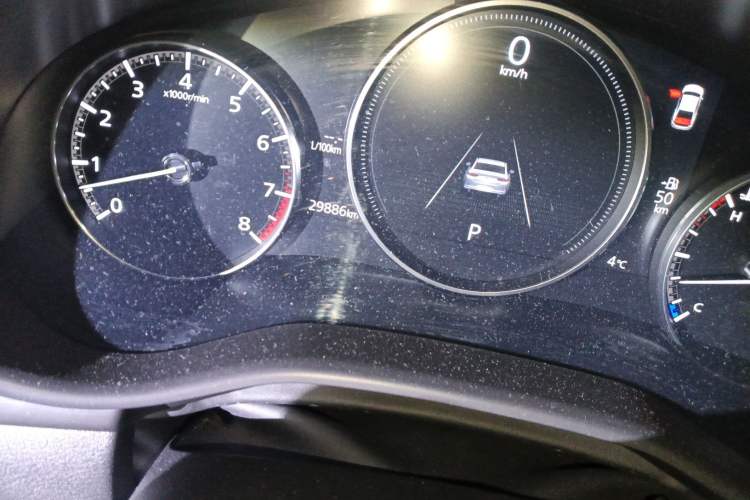 Used Mazda 3 Axela 2022 2.0L Automatic Zhiqing Edition Odometer Close Up