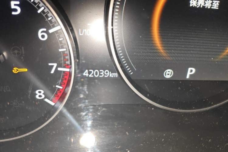 Used Mazda 3 Axela 2022 2.0L Automatic Zhi Rui Edition Odometer Close Up