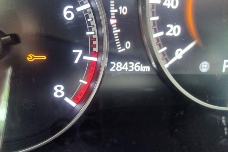 Used Mazda 3 Axela 2022 2.0L Automatic Zhiya Edition Odometer Close Up