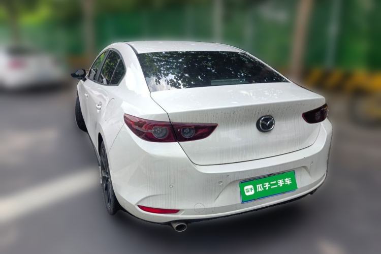 Used Mazda 3 Axela 2022 2.0L Automatic Premium Black Obsidian Edition Rear Left 45 Deg