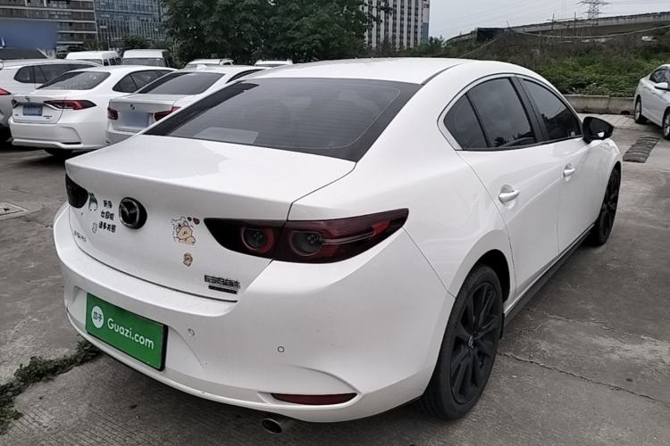 Used Mazda 3 Axela 2022 2.0L Automatic Zhiyao Obsidian Edition Rear Right 45 Deg