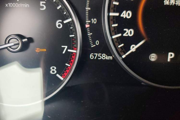Used Mazda 3 Axela 2023 2.0L Automatic ZhiZhen Edition Odometer Close Up