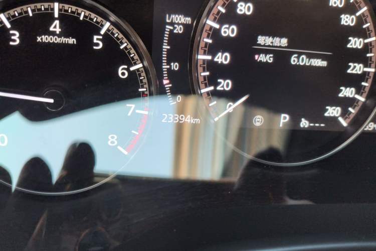 Used Mazda 3 Axela 2023 2.0L Automatic Zhiya Edition Odometer Close Up