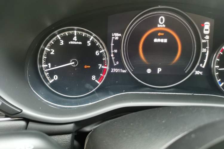 Used Mazda 3 Axela 2023 2.0L Automatic ZhiZhen Edition Odometer Close Up