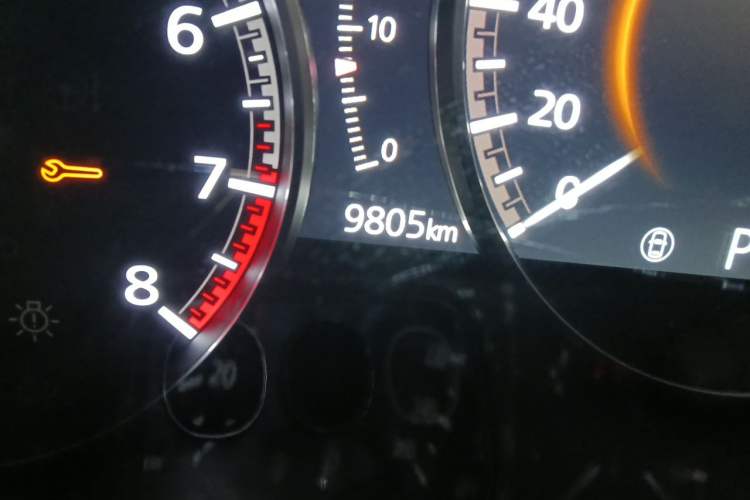 Used Mazda 3 Axela 2023 2.0L Automatic Zhiyao Edition Odometer Close Up