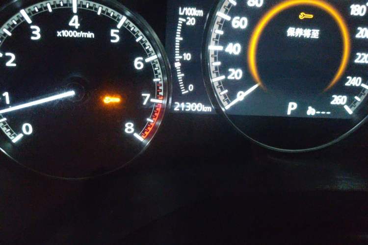 Used Mazda 3 Axela 2023 2.0L Automatic ZhiXuan Edition Odometer Close Up