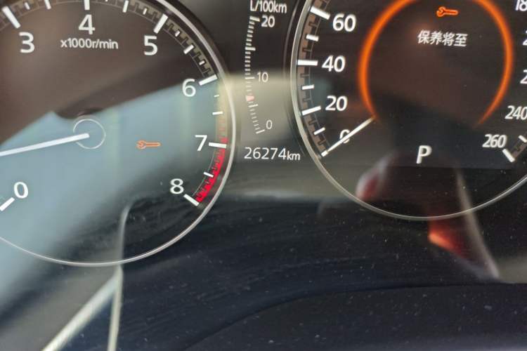 Used Mazda 3 Axela 2023 2.0L Automatic Zhiqing Edition Odometer Close Up