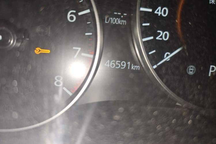 Used Mazda 3 Axela 2023 2.0L Automatic ZhiZhen Edition Odometer Close Up