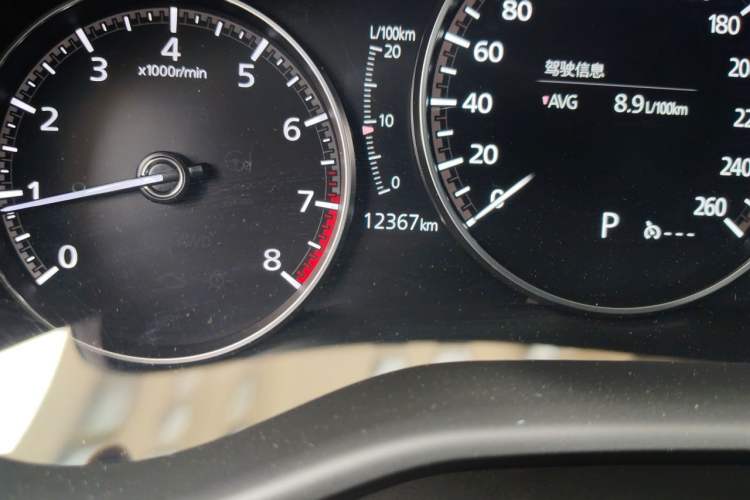 Used Mazda 3 Axela 2023 2.0L Automatic ZhiXuan Edition Odometer Close Up