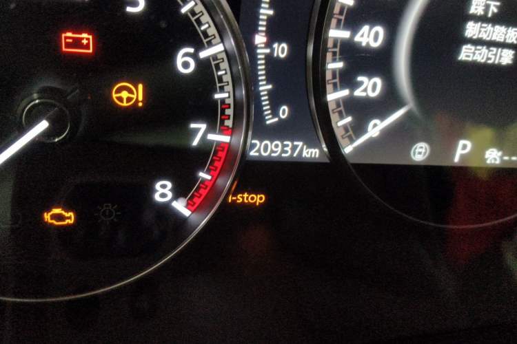 Used Mazda 3 Axela 2023 2.0L Automatic Zhiyao Edition Odometer Close Up