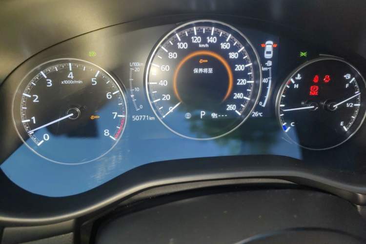 Used Mazda 3 Axela 2023 2.0L Automatic ZhiZhen Edition Odometer Close Up