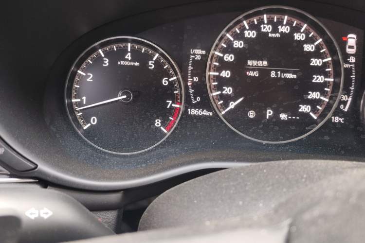 Used Mazda 3 Axela 2023 2.0L Automatic ZhiZhen Edition Odometer Close Up