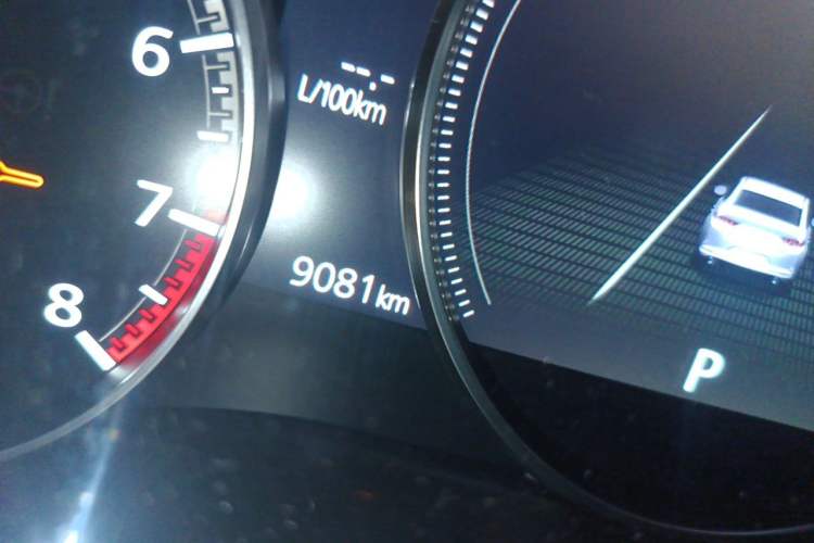Used Mazda 3 Axela 2023 2.0L Automatic Zhiqing Edition Odometer Close Up