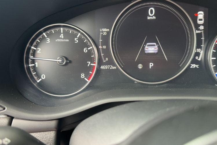 Used Mazda 3 Axela 2023 2.0L Automatic Zhiyao Edition Odometer Close Up