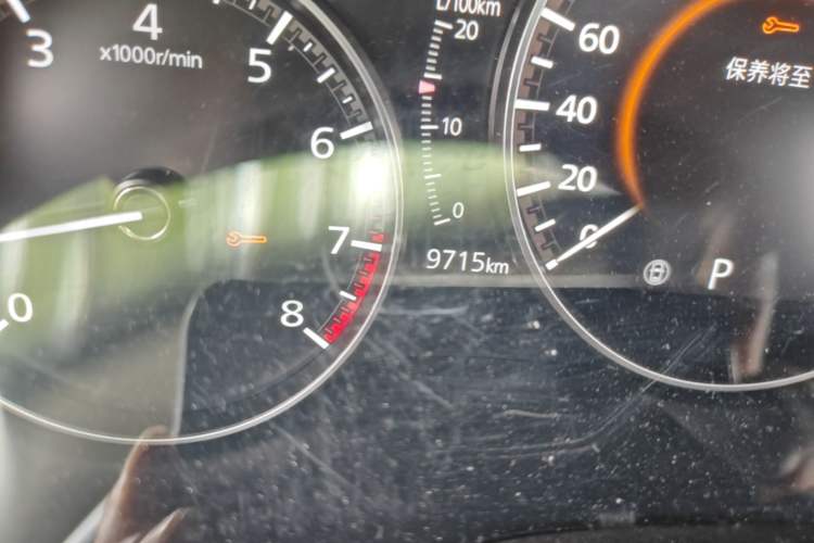 Used Mazda 3 Axela 2023 2.0L Automatic Zhiyao Edition Odometer Close Up
