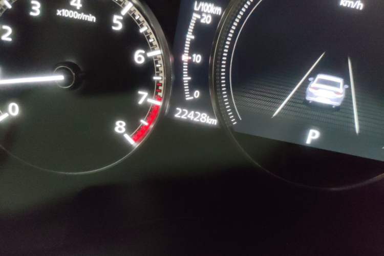 Used Mazda 3 Axela 2023 2.0L Automatic Zhiya Edition Odometer Close Up