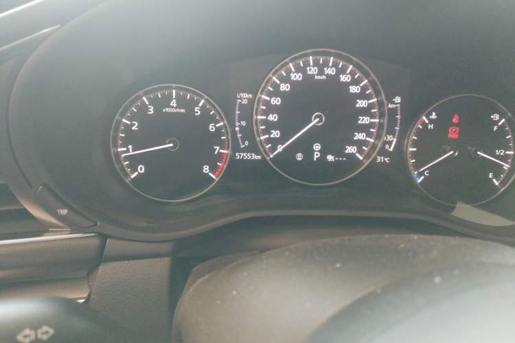 Used Mazda 3 Axela 2023 2.0L Automatic ZhiZhen Edition Odometer Close Up