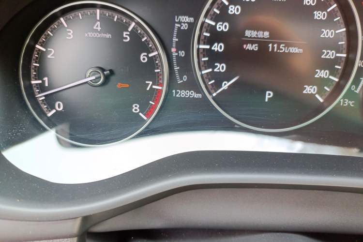 Used Mazda 3 Axela 2023 2.0L Automatic Zhiya Edition Odometer Close Up