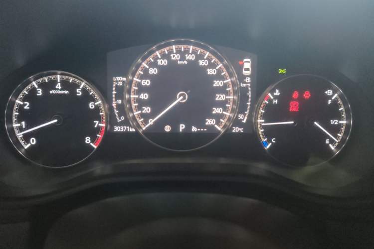 Used Mazda 3 Axela 2023 2.0L Automatic Zhiyao Edition Odometer Close Up