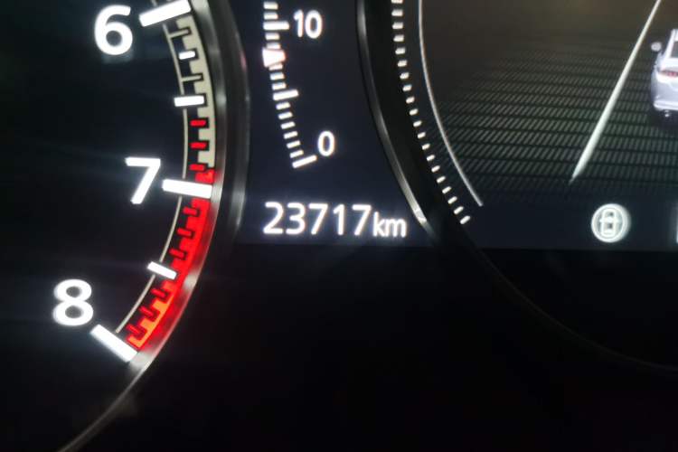Used Mazda 3 Axela 2023 2.0L Automatic Zhiyao Edition Odometer Close Up