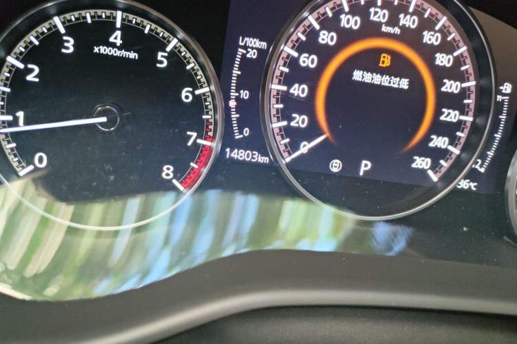 Used Mazda 3 Axela 2023 2.0L Automatic ZhiZhen Edition Odometer Close Up