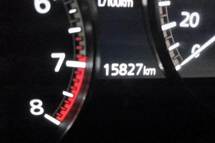Used Mazda 3 Axela 2023 2.0L Automatic Zhiya Edition Odometer Close Up