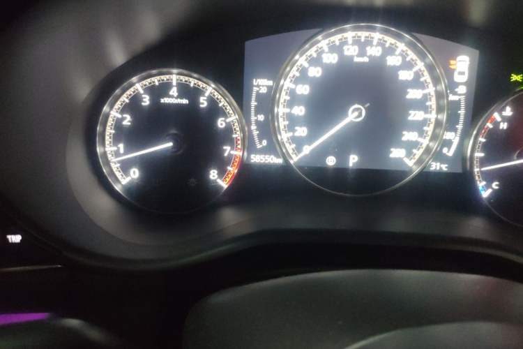 Used Mazda 3 Axela 2023 2.0L Automatic Zhiyao Edition Odometer Close Up