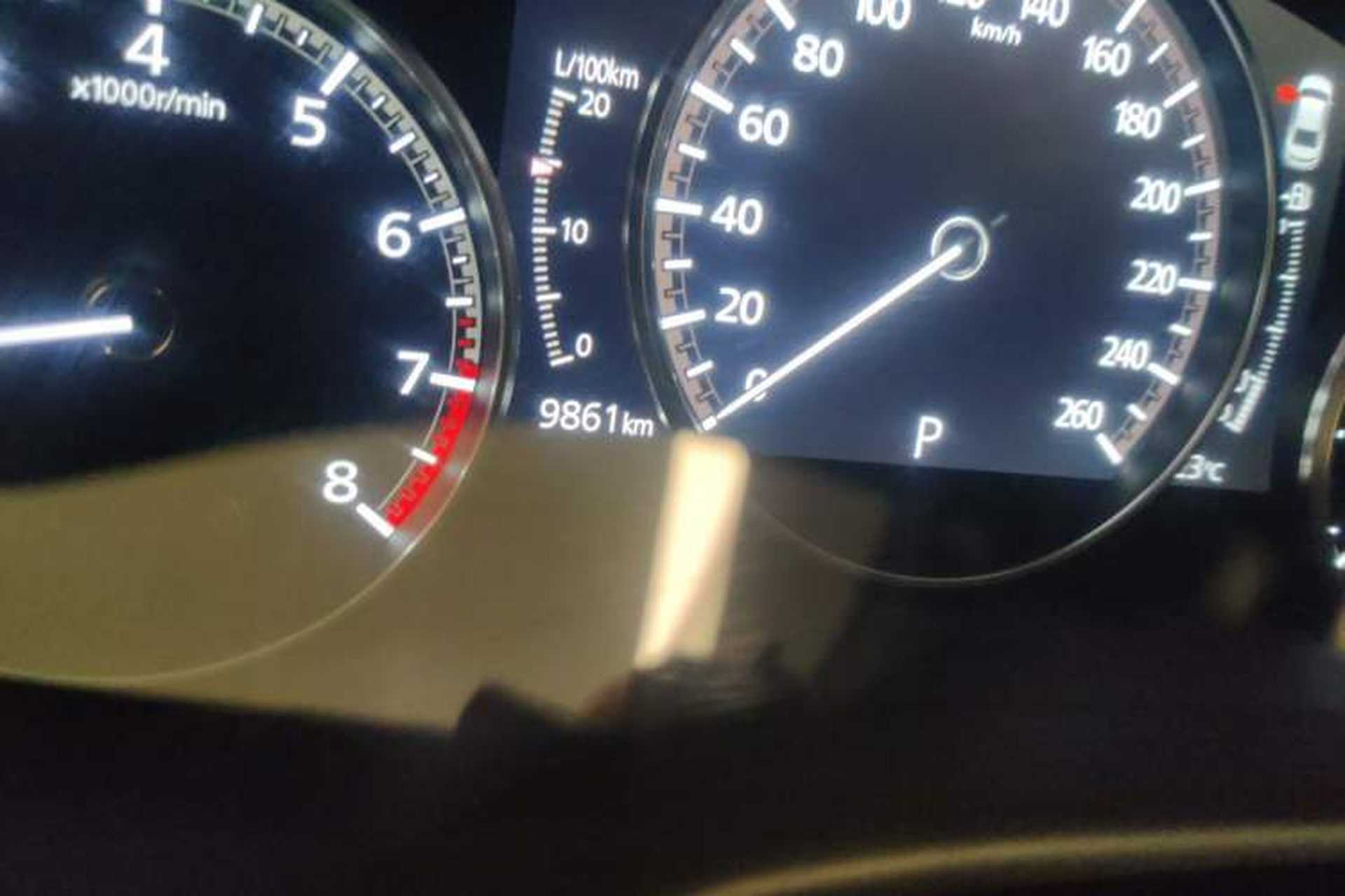Used Mazda 3 Axela 2023 2.0L Automatic Zhiqing Edition Odometer Close Up