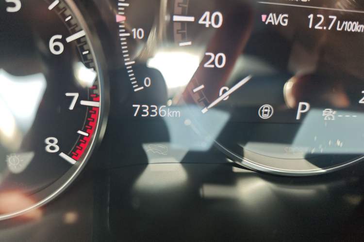 Used Mazda 3 Axela 2023 2.0L Automatic ZhiZhen Edition Odometer Close Up