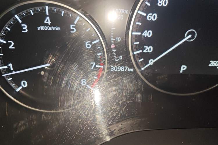 Used Mazda 3 Axela 2023 2.0L Automatic Zhiya Edition Odometer Close Up