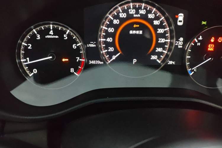 Used Mazda 3 Axela 2023 2.0L Automatic ZhiZhen Edition Odometer Close Up