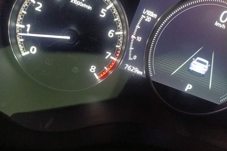 Used Mazda 3 Axela 2023 2.0L Automatic Zhiqing Edition Odometer Close Up