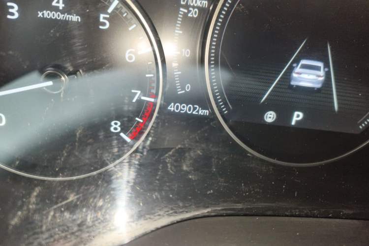 Used Mazda 3 Axela 2023 2.0L Automatic Zhiyao Edition Odometer Close Up