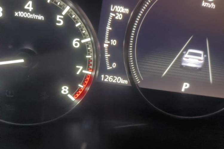 Used Mazda 3 Axela 2023 2.0L Automatic ZhiZhen Edition Odometer Close Up