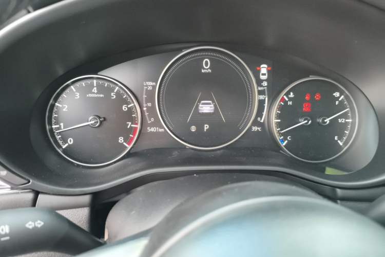 Used Mazda 3 Axela 2025 Model, 2.0L Automatic, Quality Glory Edition Odometer Close Up