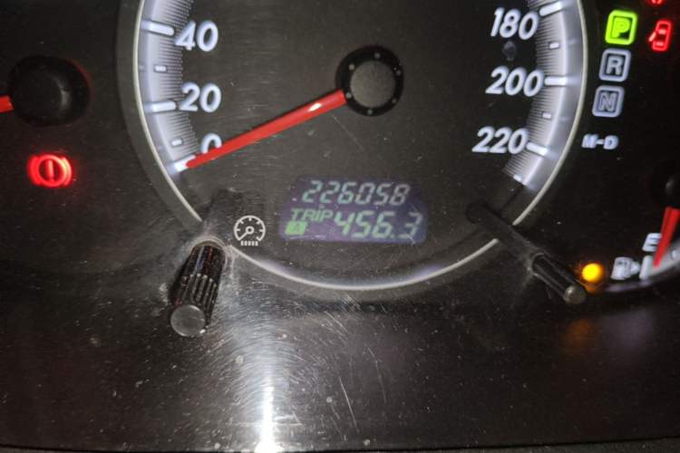 Used Mazda 5 2008 2.0 Automatic Comfort Edition Odometer Close Up