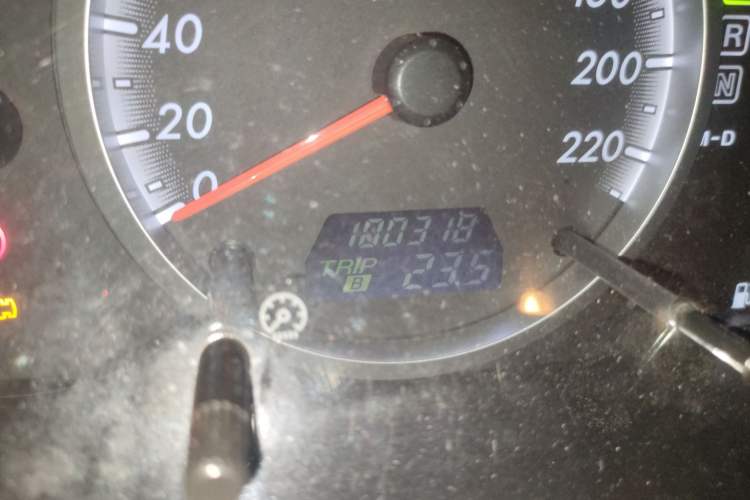 Used Mazda 5 2008 2.0 Automatic Comfort Edition Odometer Close Up