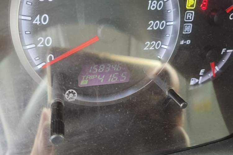 Used Mazda 5 2008 2.0 Automatic Comfort Edition Odometer Close Up