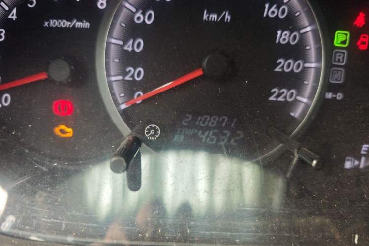 Used Mazda 5 2008 2.0 Automatic Comfort Edition Odometer Close Up