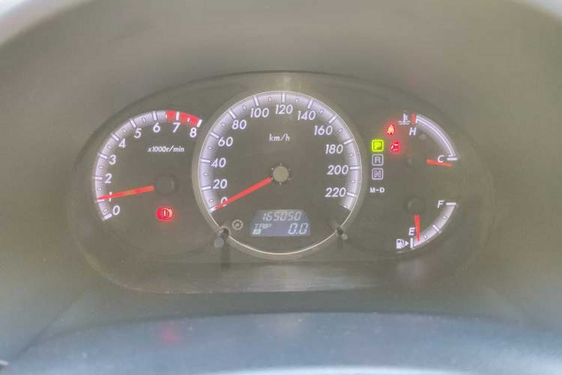 Used Mazda 5 2008 2.0 Automatic Luxury Edition Odometer Close Up