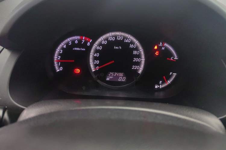 Used Mazda 5 2008 2.0 Manual Comfort Version Odometer Close Up