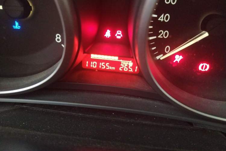 Used Mazda 5 2011 2.0L Automatic Luxury Edition Odometer Close Up