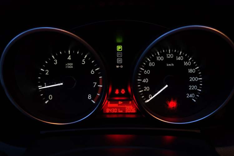 Used Mazda 5 2013 2.0L Automatic Luxury Edition Odometer Close Up
