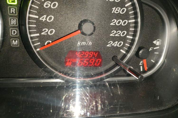 Used Mazda 6 2015 2.0L Automatic Fashion Edition Odometer Close Up