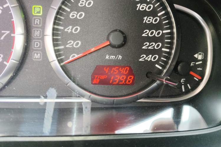 Used Mazda 6 2013 2.0L Automatic Fashion Edition Odometer Close Up