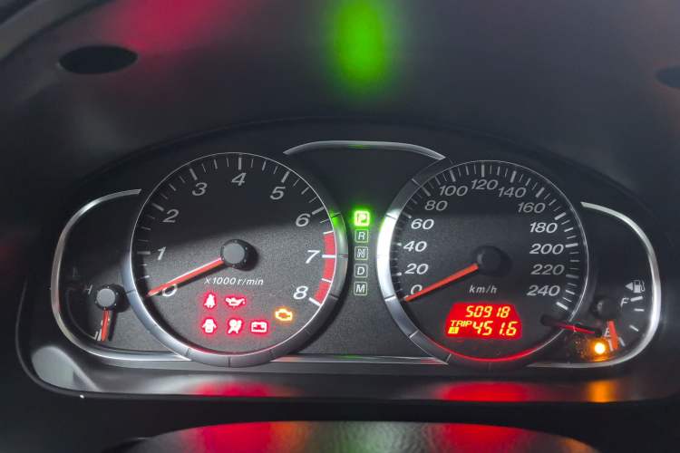 Used Mazda 6 2013 2.0L Automatic Fashion Edition Odometer Close Up