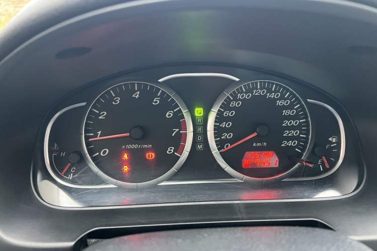 Used Mazda 6 2012 2.0L Automatic Fashion Edition Odometer Close Up