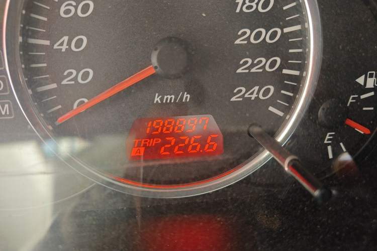 Used Mazda 6 2004 2.3L Automatic Tech Edition Odometer Close Up