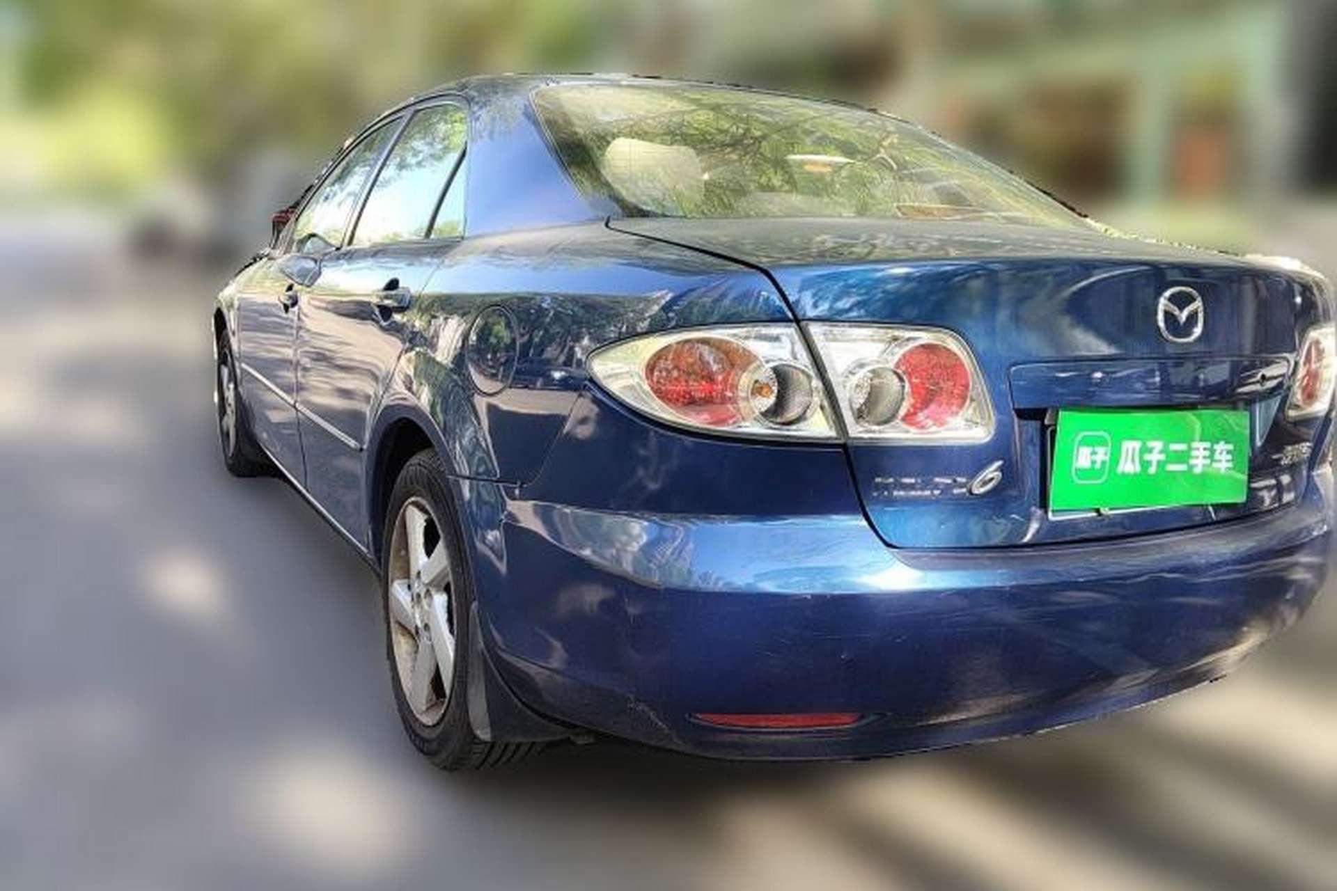 Used Mazda 6 2004 2.3L Automatic Luxury Version Rear Left 45 Deg